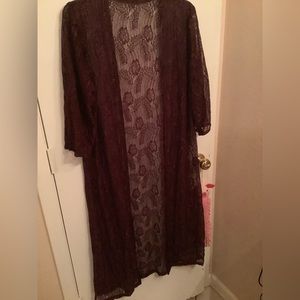 Jannah Marakech lace duster Jacket. L-XL
